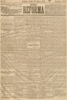 Nowa Reforma. 1899, nr 72