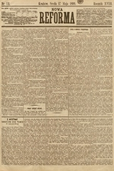 Nowa Reforma. 1899, nr 111