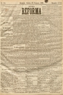 Nowa Reforma. 1899, nr 194