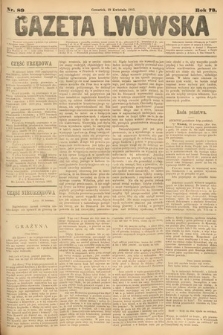 Gazeta Lwowska. 1883, nr 89