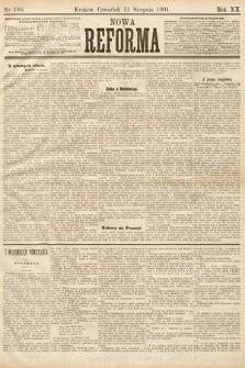 Nowa Reforma. 1901, nr 186