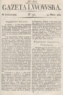 Gazeta Lwowska. 1819, nr 30