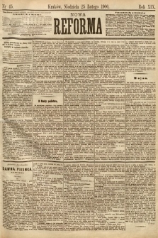 Nowa Reforma. 1900, nr 45