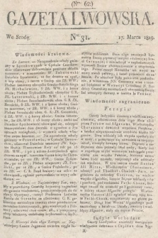 Gazeta Lwowska. 1819, nr 31