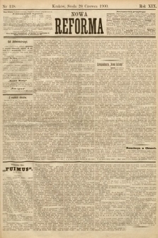 Nowa Reforma. 1900, nr 138
