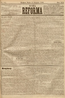 Nowa Reforma. 1900, nr 185