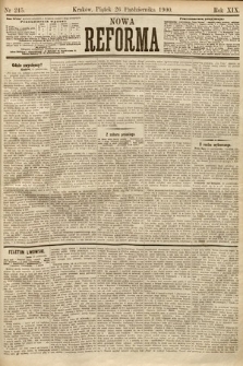Nowa Reforma. 1900, nr 245