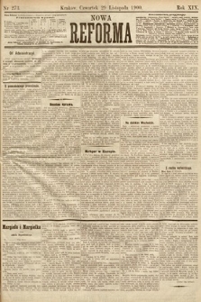 Nowa Reforma. 1900, nr 273