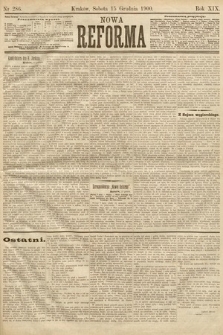 Nowa Reforma. 1900, nr 286