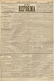 Nowa Reforma. 1900, nr 222