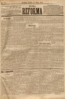 Nowa Reforma. 1902, nr 111
