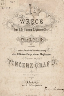 W ręce : dem k. k. Husaren-Regimente no. 2 : walzer : op. IV