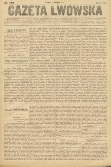 Gazeta Lwowska. 1883, nr 185