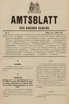 Amtsblatt des Kreises Olkusz. 1917, nr 2