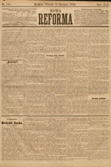 Nowa Reforma. 1902, nr 184