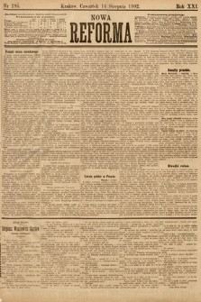 Nowa Reforma. 1902, nr 186