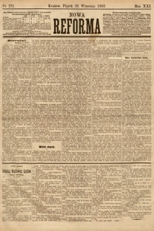 Nowa Reforma. 1902, nr 221
