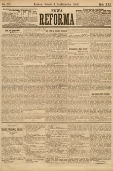 Nowa Reforma. 1902, nr 228