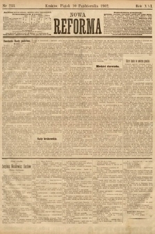 Nowa Reforma. 1902, nr 233