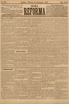 Nowa Reforma. 1902, nr 265