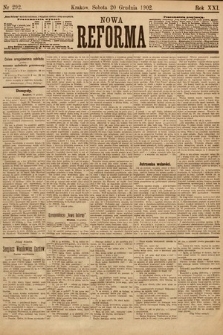 Nowa Reforma. 1902, nr 292