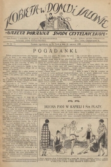 Kobieta w Domu i Salonie : Gazeta Poranna swoim czytelniczkom. 1925, nr 5