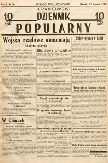 Krakowski Dziennik Popularny. 1937, nr 20