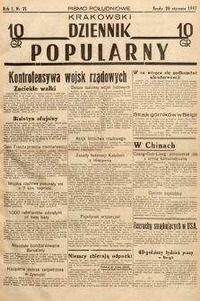 Krakowski Dziennik Popularny. 1937, nr 21