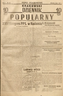 Krakowski Dziennik Popularny. 1937, nr 43