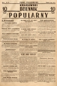 Krakowski Dziennik Popularny. 1937, nr 48