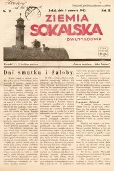 Ziemia Sokalska. 1935, nr 11