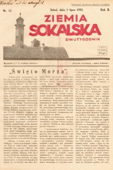 Ziemia Sokalska. 1935, nr 13
