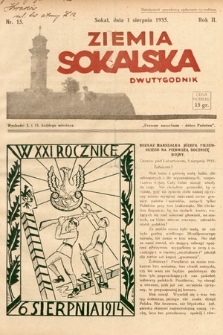 Ziemia Sokalska. 1935, nr 15