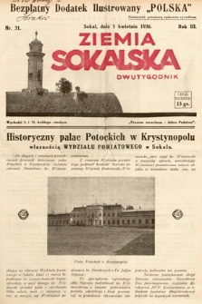 Ziemia Sokalska. 1936, nr 31
