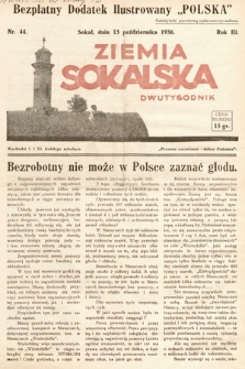 Ziemia Sokalska. 1936, nr 44