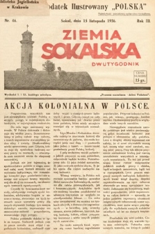 Ziemia Sokalska. 1936, nr 46