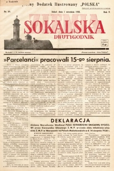 Ziemia Sokalska. 1938, nr 89