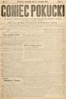 Goniec Pokucki : czasopismo poświęcone polityce i sprawom społecznym Pokucia i okolicy. 1907, nr 3