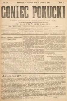 Goniec Pokucki : czasopismo poświęcone polityce i sprawom społecznym Pokucia i okolicy. 1907, nr 24