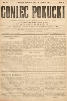 Goniec Pokucki : czasopismo poświęcone polityce i sprawom społecznym Pokucia i okolicy. 1907, nr 26