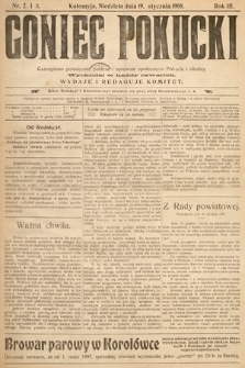 Goniec Pokucki : czasopismo poświęcone polityce i sprawom społecznym Pokucia i okolicy. 1908, nr 2