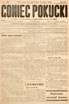 Goniec Pokucki : czasopismo poświęcone polityce i sprawom społecznym Pokucia i okolicy. 1908, nr 27