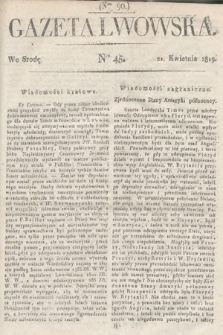 Gazeta Lwowska. 1819, nr 46