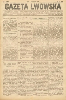 Gazeta Lwowska. 1883, nr 225