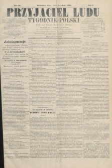 Przyjaciel Ludu : tygodnik polski : pismo dla narodu polskiego w Ameryce. R. 5, 1881, nr 49