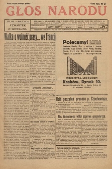 Głos Narodu. 1929, nr 168