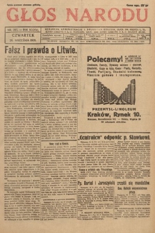 Głos Narodu. 1929, nr 257