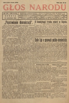 Głos Narodu. 1929, nr 259