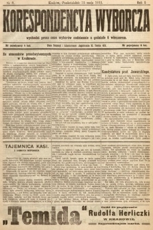 Gazeta Krakowska z Korespondencyą Wyborczą. 1911, nr 8