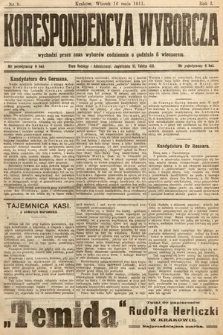 Gazeta Krakowska z Korespondencyą Wyborczą. 1911, nr 9